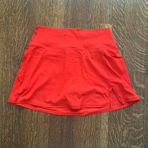 Aerie Offline Red Athletic Skort